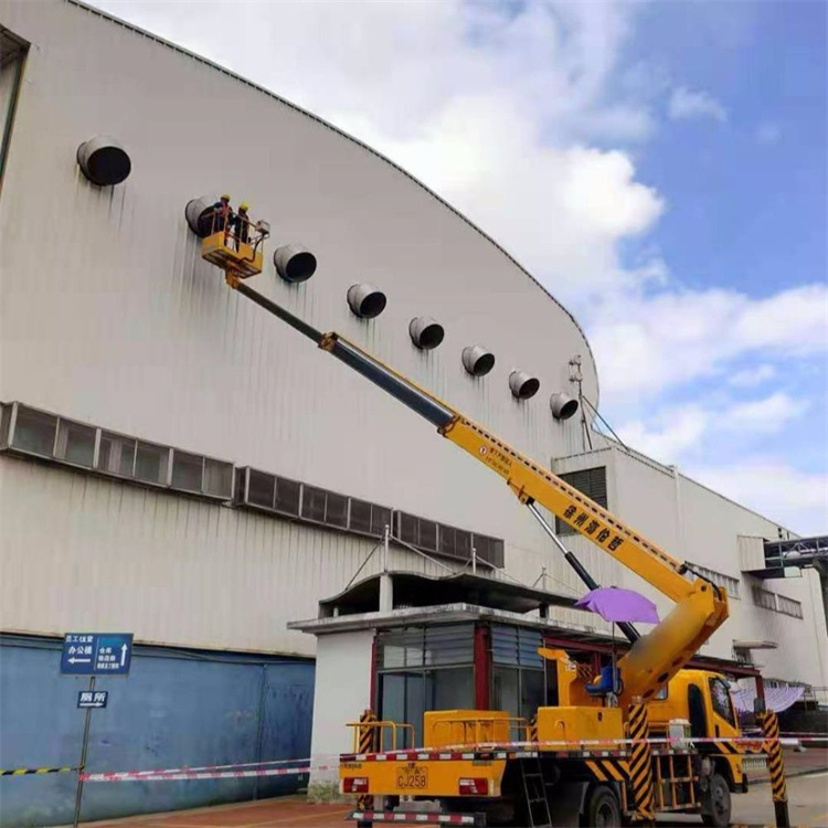 文登高空作业车出租服务：专业广告牌安装解决方案