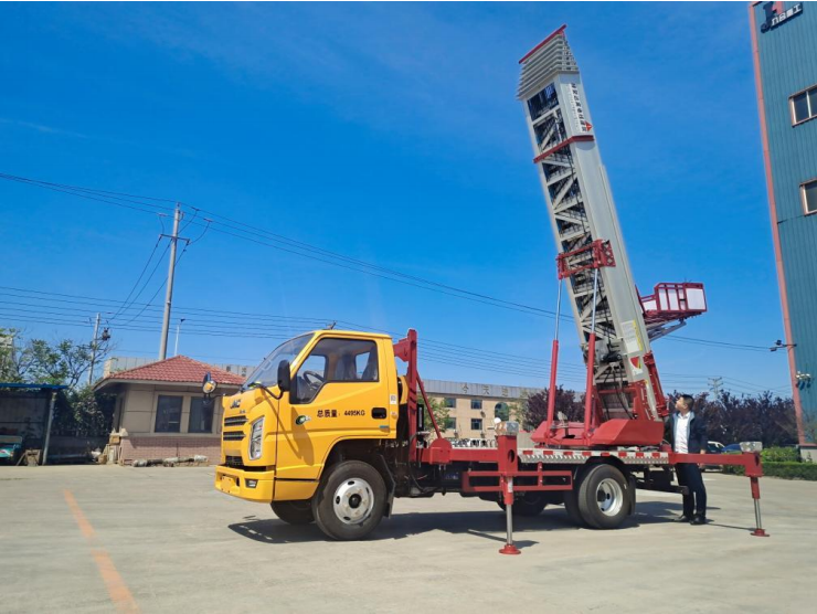 文登常年租赁32米云梯车